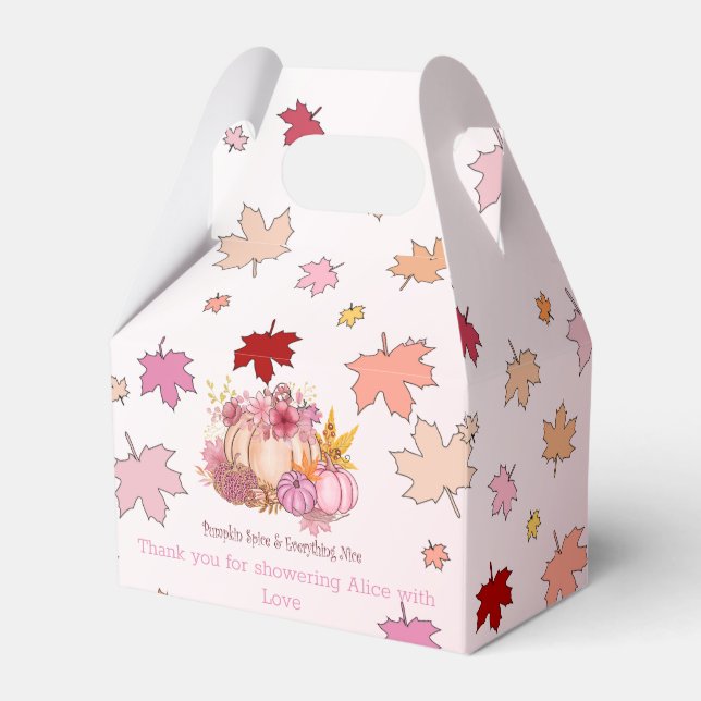 Ballotins Fall Sweet Little Pumpking Spice et Nice Cadeau (Verso)