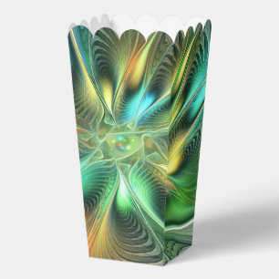 Ballotins Fantaisie Abstraite Moderne Fleur Fractale Colorée