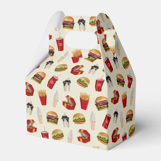 Ballotins Fast Food Burgers, Fries, Sundaes (Verso)