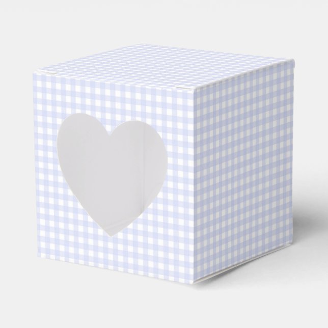 Ballotins Faye et Lauren Pastel En vichy bleu (Verso)