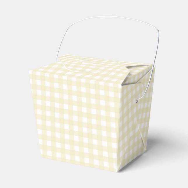 Ballotins Faye et Lauren Pastel En vichy jaune (Verso)