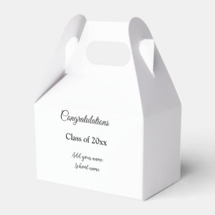Ballotins Félicitations de graduation simples clas d'ajout m