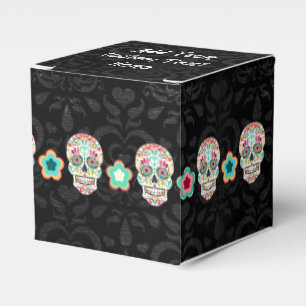 Ballotins Feliz Muertos - Happy Sugar Skulls boîte cadeau pe