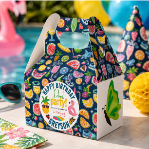 Ballotins Fête au Piscine Fête d'anniversaire Moderne sur