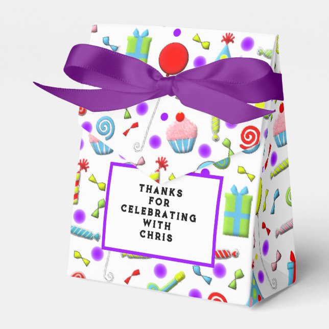 Ballotins Fête d'anniversaire (Verso)