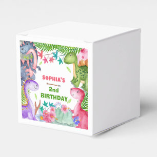 Ballotins Fête d'anniversaire 2 ans Dinosaure Fille Mignonne