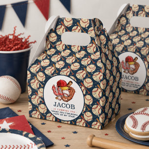 Ballotins Fête d'anniversaire de baseball bleu marine pour e