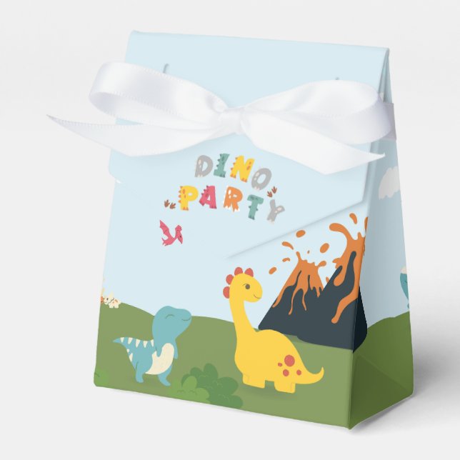 Ballotins Fête d'anniversaire de Dinosaur terre/Dino (Verso)