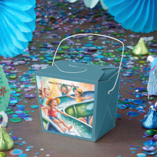 Ballotins Fête d'anniversaire enfant Glissade aquatique aqua