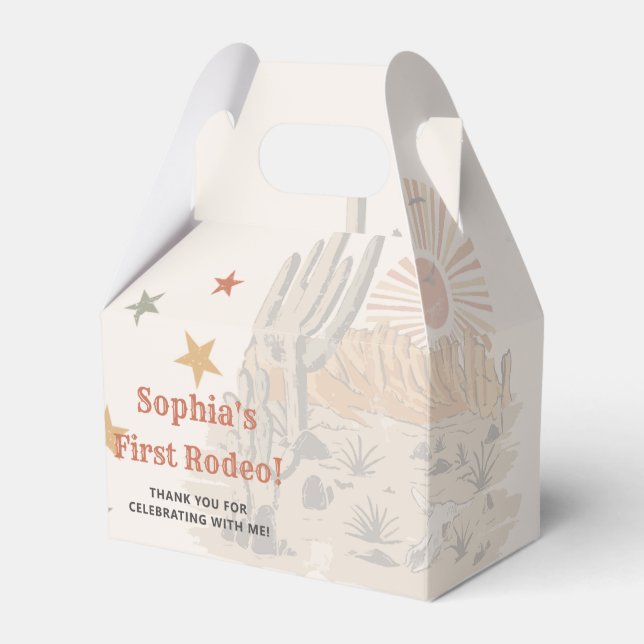 Ballotins Fête d'anniversaire Wild West Cowboy (Verso)