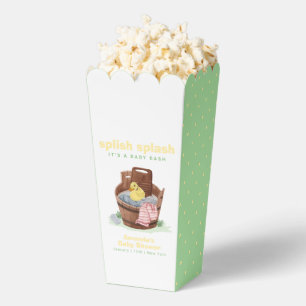 Ballotins Fête de Bébé Canard en Caoutchouc Popcorn Splish S
