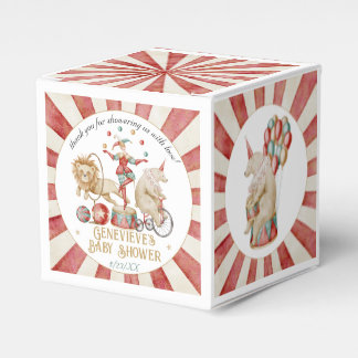 Ballotins Fête de Bébé Cirque Carnaval Aquarelle Fantaisiste