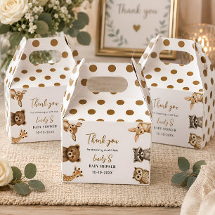 Ballotins Fête de bébé Safari Neutre en Genre