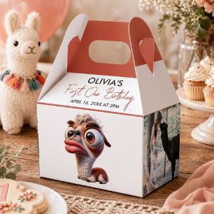 Ballotins Fête de Llama Caricature Drôle 1er Anniversaire