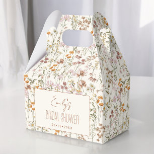 Ballotins Fête de mariage bohème aux fleurs sauvages dans un