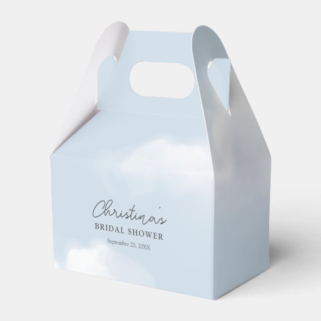 Ballotins Fête de mariage Cloud 9 Bleu (Verso)