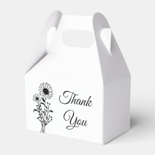 Ballotins Fête de mariage en Merci floral