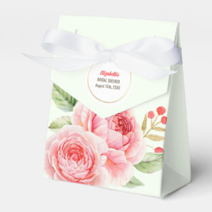 Ballotins Fête des mariées de design Rose d'aquarelle Ballot