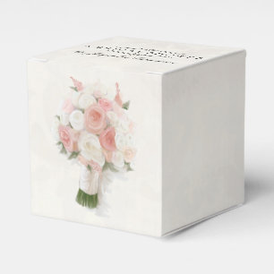 Ballotins Fête des mariées moderne anglais Rose typographie 