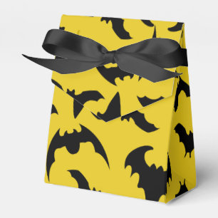 Ballotins Fête d'Halloween des Chauves-Souris Jaunes & Noire