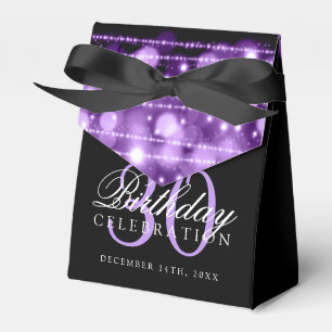 Ballotins Fête du 30e anniversaire étincelles violette