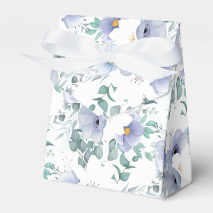 Ballotins Fête Faveur Box-Blue Flowers Ballotin