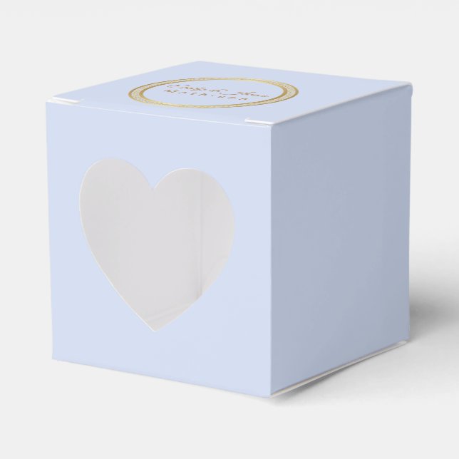 Ballotins Fête Faveur Box-Gold Cercle éternel (Verso)