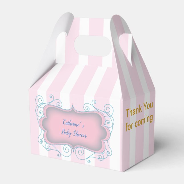 Ballotins Fête Toutes Les Occasions Rose Stripes (Verso)