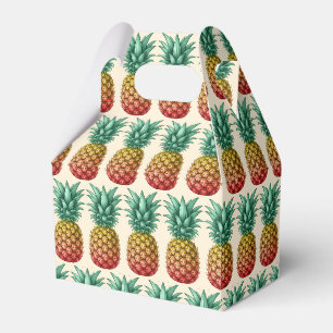 Ballotins Fête tropicale avec ananas rétro
