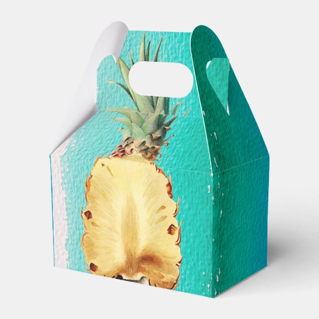 Ballotins Fête tropicale estivale de l'ananas (Verso)
