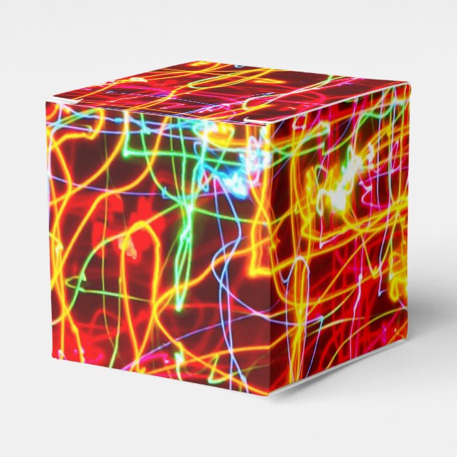 Ballotins Feu d'artifice Favoriser boîte cadeau (Verso)