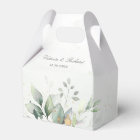 Feuilles dorées de verdure d'eucalyptus Merci