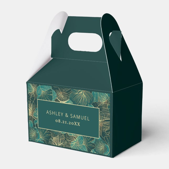 Ballotins Feuilles géants Golden & Blue-Green (Verso)