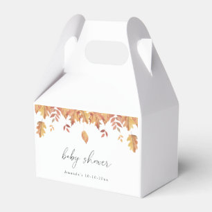 Ballotins Feuilles tombantes shower bébé automne