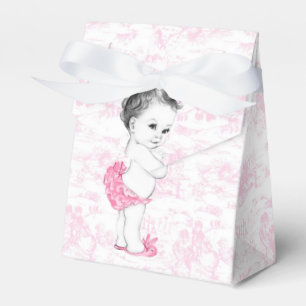 Ballotins Fille de salle de bain rose toile