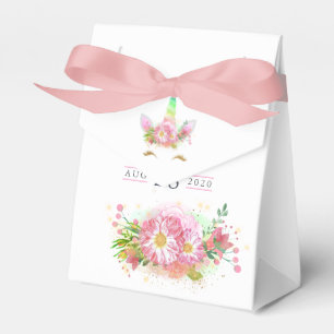 Ballotins Fille Licorne Arc-en-Ciel Baby Shower