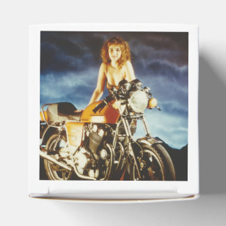 Ballotins Fille pin-up de moto