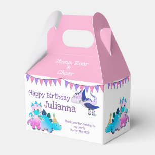 Ballotins Fille rose mignonne Bébé Dinosaure Fête des enfant