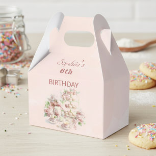 Ballotins Filles de fête d'anniversaire de cupcakes pastel d