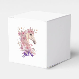 Ballotins Filles Jolis Poneys Floral Pastel Cheval