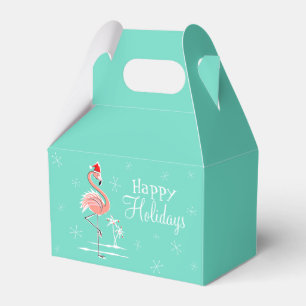 Ballotins Flamant rose de Noël Joyeux jours fériés ballotin 