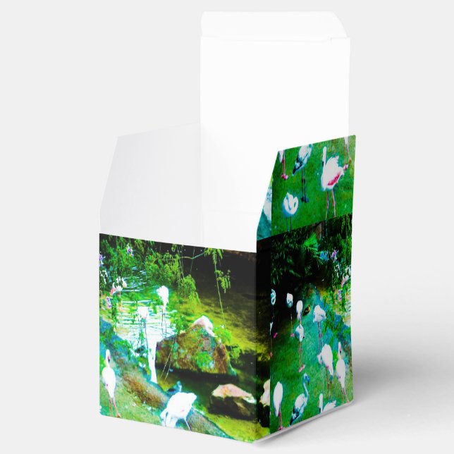 Ballotins Flamant rose rose (Ouvert)