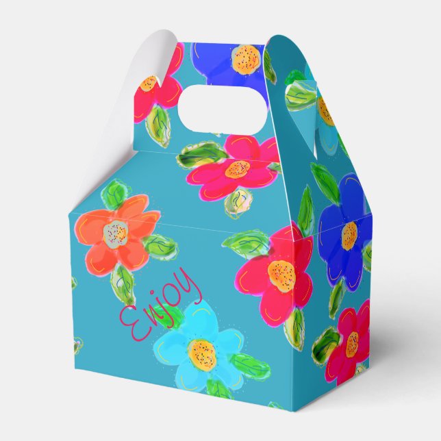 Ballotins Fleur colorée (Verso)
