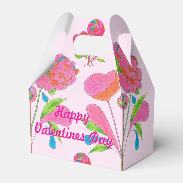 Ballotins Fleur Lollipop ballotin (Verso)
