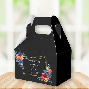 Ballotins Fleur mexicaine moderne Mariage noir