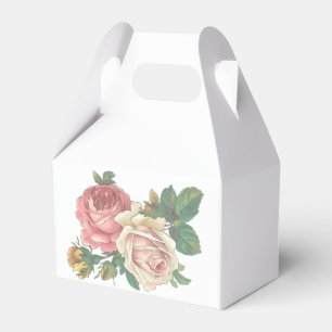 Ballotins Fleur rose vintage Fleur Mariage Floral