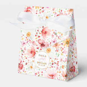 Ballotins Fleur sauvage Élégant Boho Blush Floral Mariage