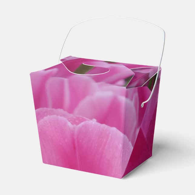 Ballotins Fleur Tulip Rose Sortir Ballotin (Verso)