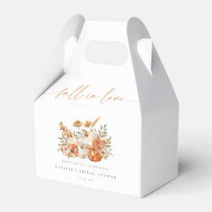 Ballotins Fleurs d'automne et citrouille pour un mariage amo