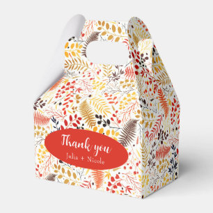 Ballotins Fleurs de forêt sauvage Mariage de feuillage de ch